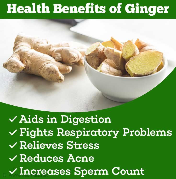 Health Benefits Of Ginger 