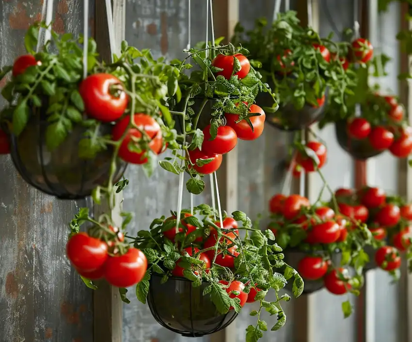 Thriving Above Ground: A Comprehensive Guide to Hanging Tomato Garden ...